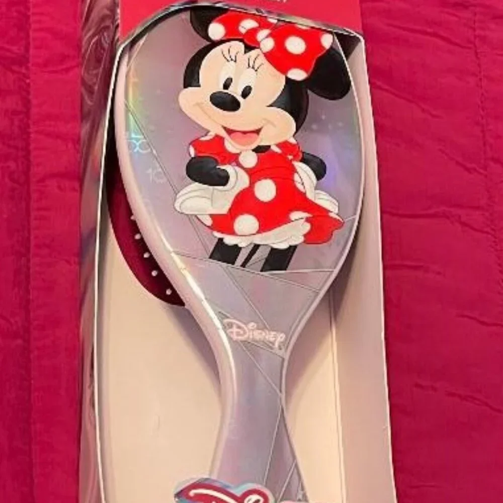 BRAND NEW ~ WET BRUSH ~ DISNEY MINNIE MOUSE 100 ~ ORIGINAL DETANGLER BRUSH